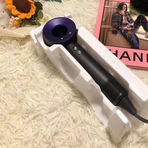 Purple and Black Hair Dryer (Free Mystery Clothes)